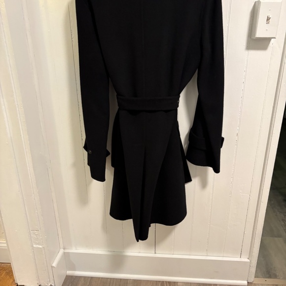 Versatile Cross-Season Wool/Nylon/Angora DKNY Trench Coat M-L - Picture 14 of 16